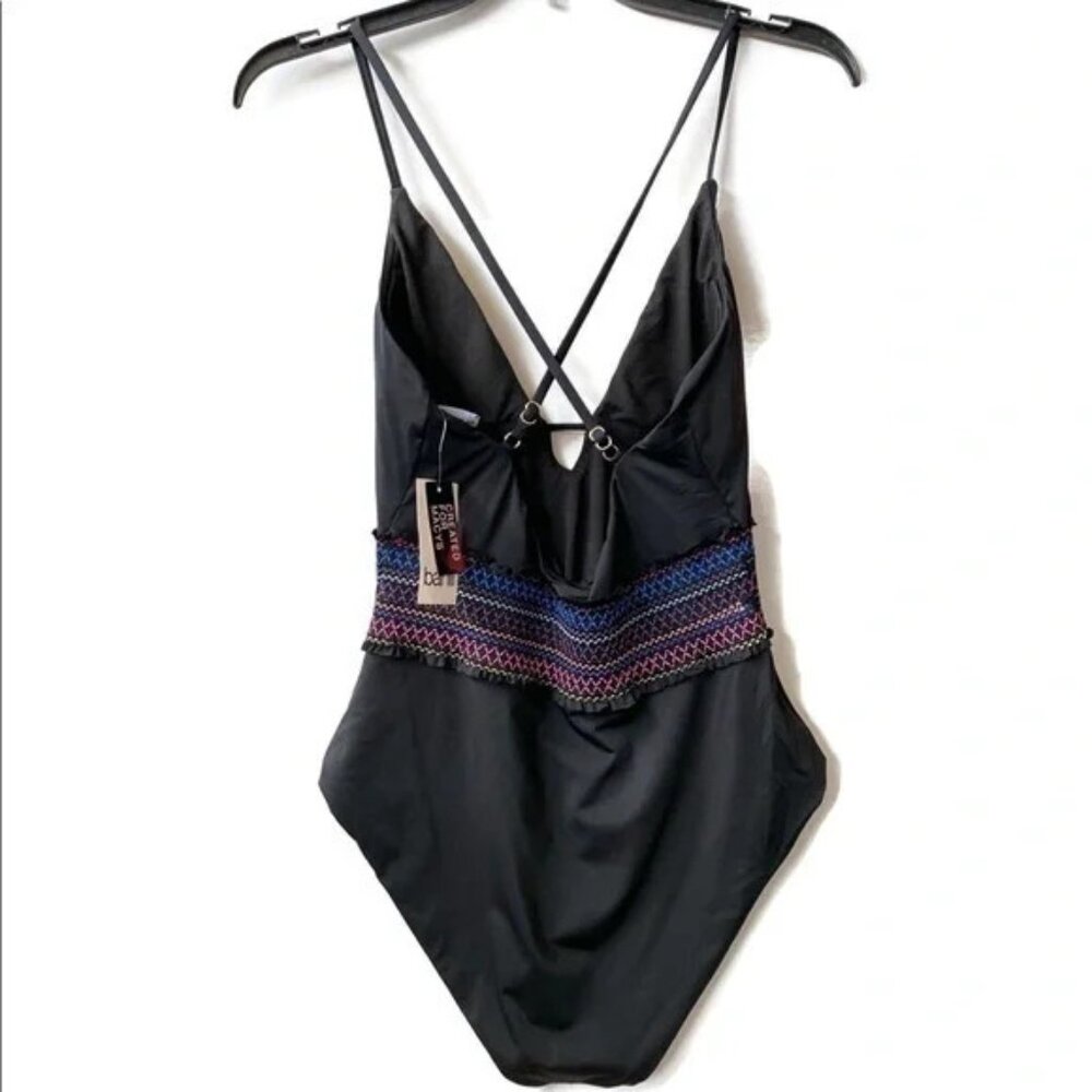 LAST ONE -Bar III Women's One Piece Swimsuit- Size M/ L - Picture 5 of 7
